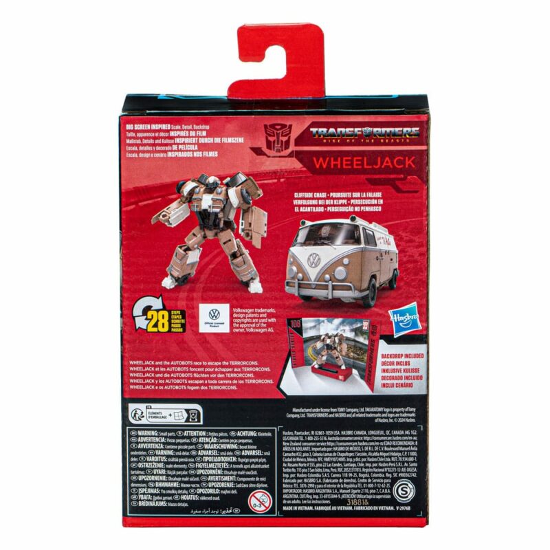 Transformers: Rise of the Beasts Generations Studio Series Deluxe Class Action Figure 108 Wheeljack 11 cm - immagine 3