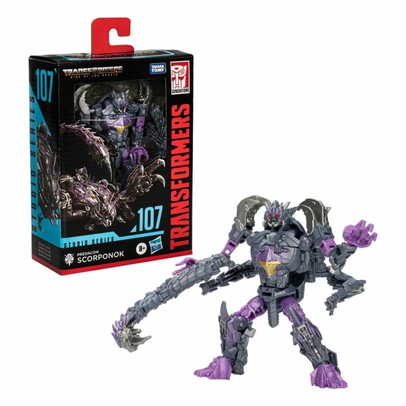 Transformers: Rise of the Beasts Generations Studio Series Deluxe Class Action Figure 107 Scorponok 11 cm