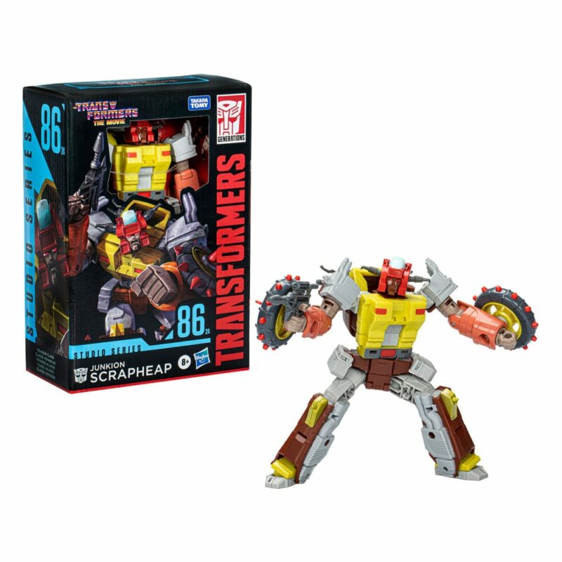The Transformers: The Movie Generations Studio Series Voyager Class Action Figure 86-24 Junkion Scrapheap 16 cm