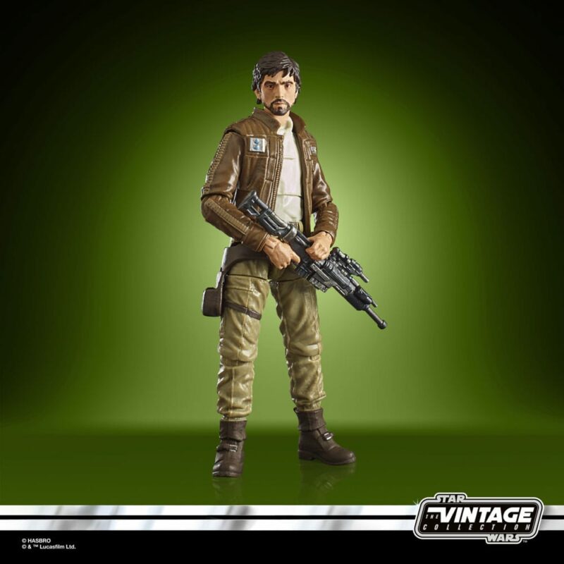 Star Wars: Rogue One Vintage Collection Action Figure Captain Cassian Andor 10 cm - immagine 4