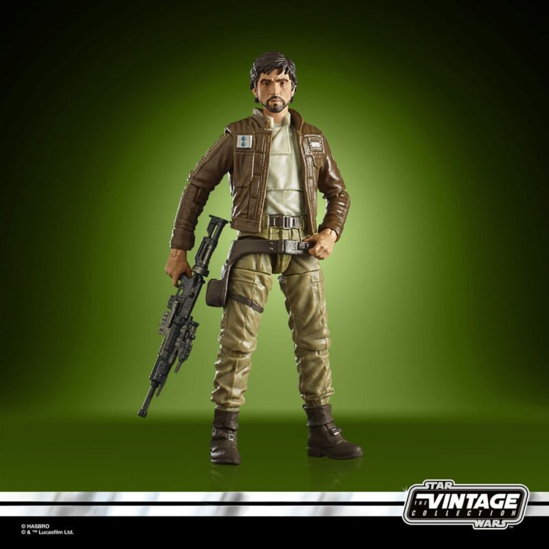 Star Wars: Rogue One Vintage Collection Action Figure Captain Cassian Andor 10 cm - immagine 3