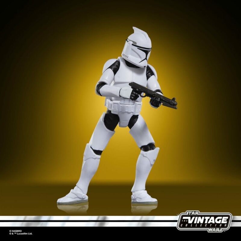 Star Wars Episode II Vintage Collection Action Figure Phase I Clone Trooper 10 cm - immagine 4