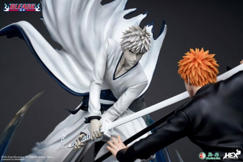 Bleach Elite Dynamic Statue 1/6 Ichigo Kurosaki vs Hollow Ichigo 56 cm - immagine 5