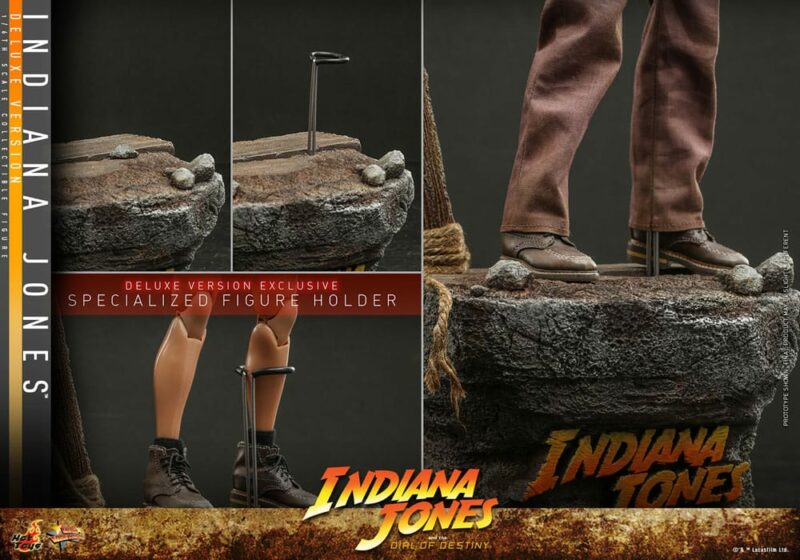 Indiana Jones Movie Masterpiece Action Figure 1/6 Indiana Jones (Deluxe Version) 30 cm - immagine 5