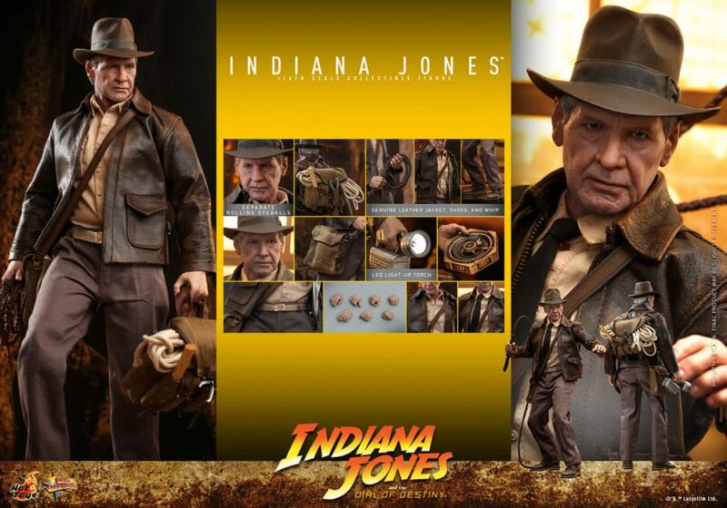 Indiana Jones Movie Masterpiece Action Figure 1/6 Indiana Jones 30 cm - immagine 7