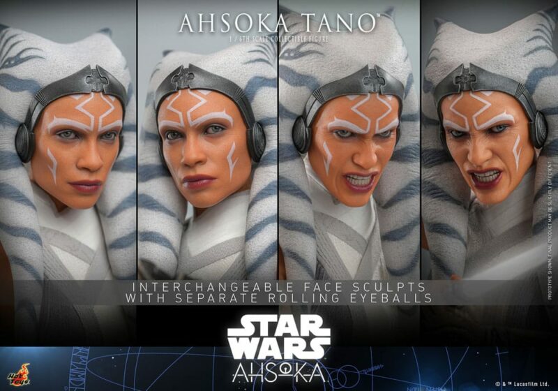 Star Wars: Ahsoka Action Figure 1/6 Ahsoka Tano 28 cm - immagine 6