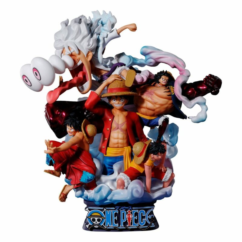 One Piece Petitrama DX PVC Mini Statue Logbox Re Birth Luffy Special Vol. 02 15 cm - immagine 2