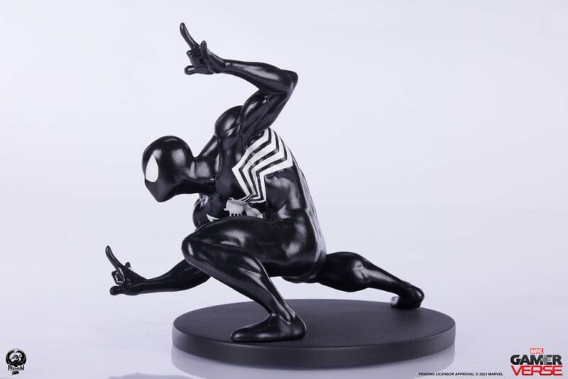 Marvel Gamerverse Classics PVC Statue 1/10 Spider-Man (Black Suit Edition) 13 cm - immagine 2