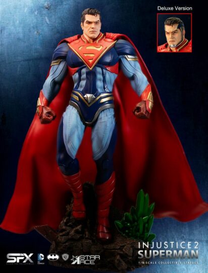 DC Comics Statue 1/8 Superman Injustice II Deluxe Version 30 cm
