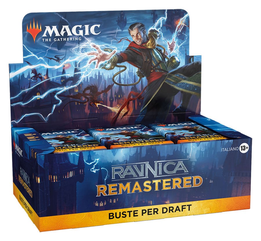 Magic the Gathering Ravnica Remastered Draft Booster Display (36) italian -  Base Luna Italy