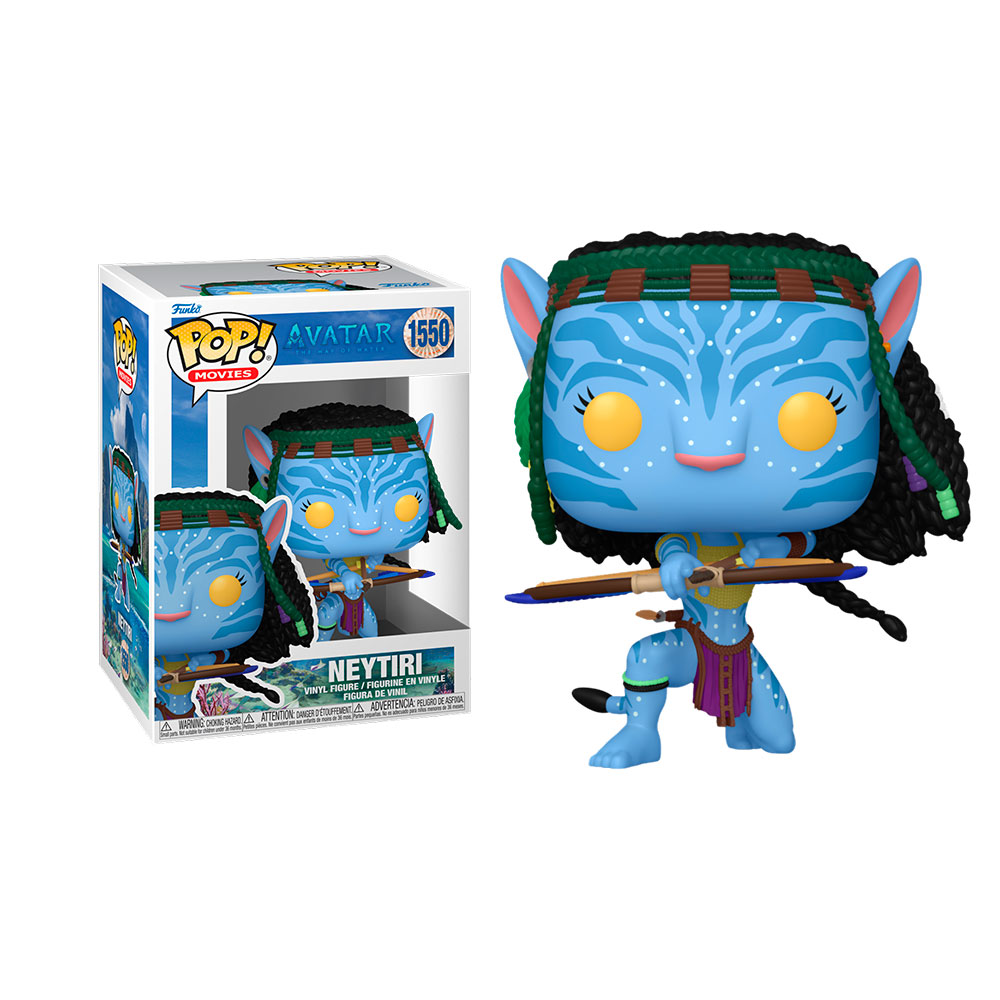 Avatar 2: The Way of Water POP! Movies Vinyl Figure Neytiri Battle Pose 9 cm