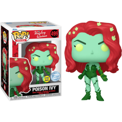 Harley Quinn Animated Series POP! Heroes Vinyl Figure Poison Ivy Glow in the Dark Limited 9 cm