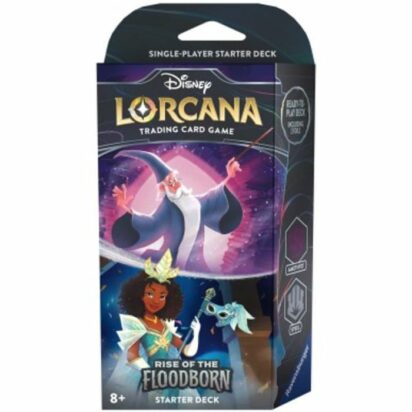Lorcana - Rise of the Floodborn - Amethyst/Steel Starter Deck Edizione Inglese