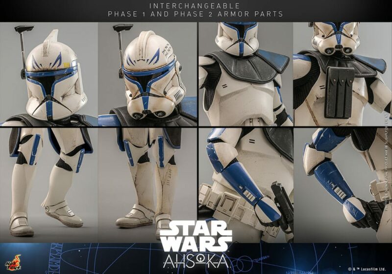 Star Wars: Ahsoka Action Figure 1/6 Captain Rex 30 cm - immagine 5