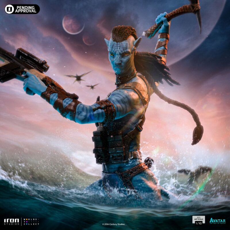 Avatar: The Way of Water BDS Art Scale Statue 1/10 Jake Sully 47 cm - immagine 4