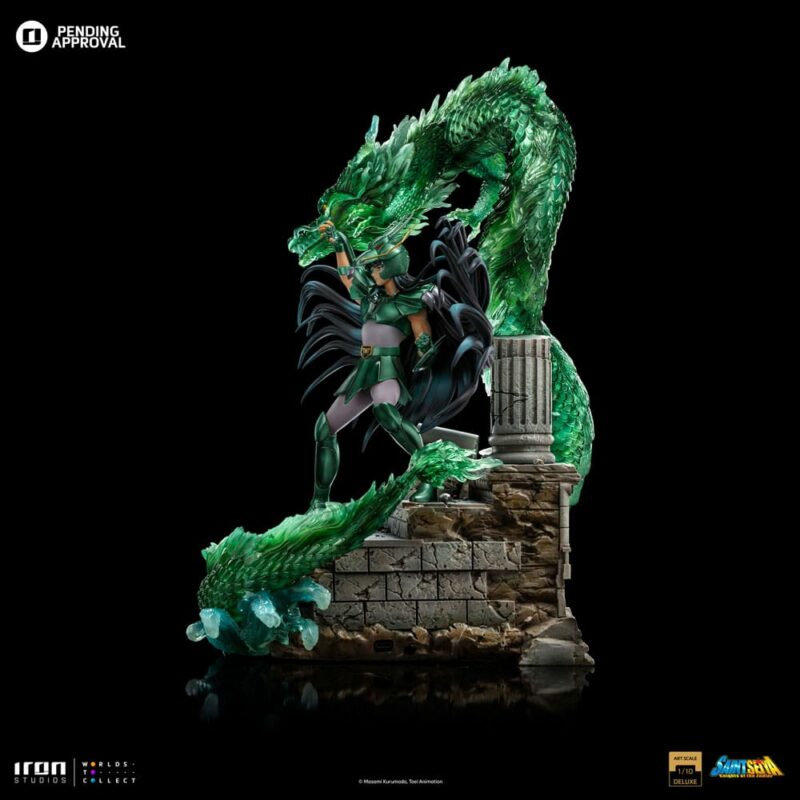 Saint Seiya Deluxe Art Scale Statue 1/10 Dragon Shiryu 38 cm - immagine 3