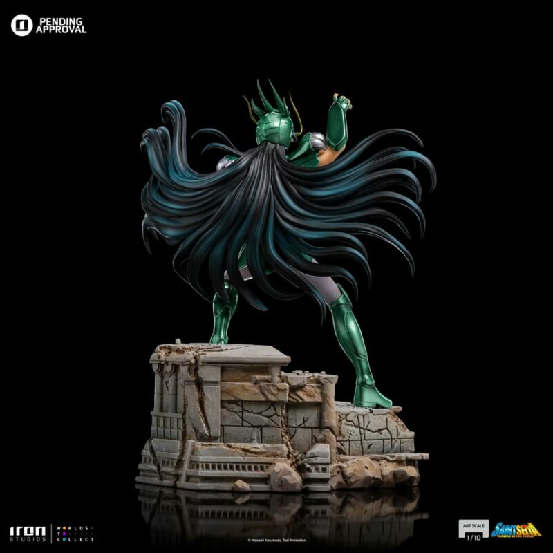 Saint Seiya Art Scale Statue 1/10 Dragon Shiryu 24 cm - immagine 4