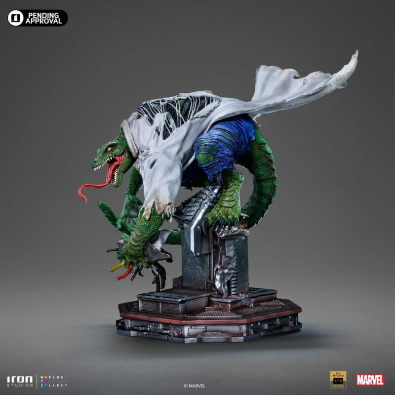 Spider-man vs Villains BDS Art Scale Statue 1/10 Lizard 21 cm - immagine 4