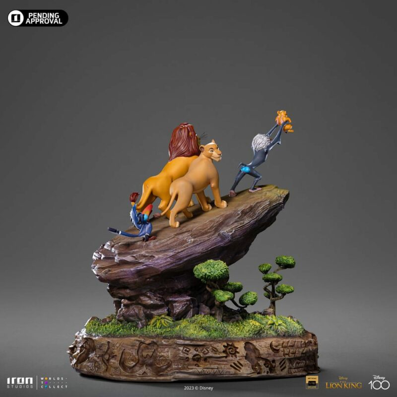 Disney Deluxe Art Scale Statue 1/10 The Lion King 34 cm - immagine 3