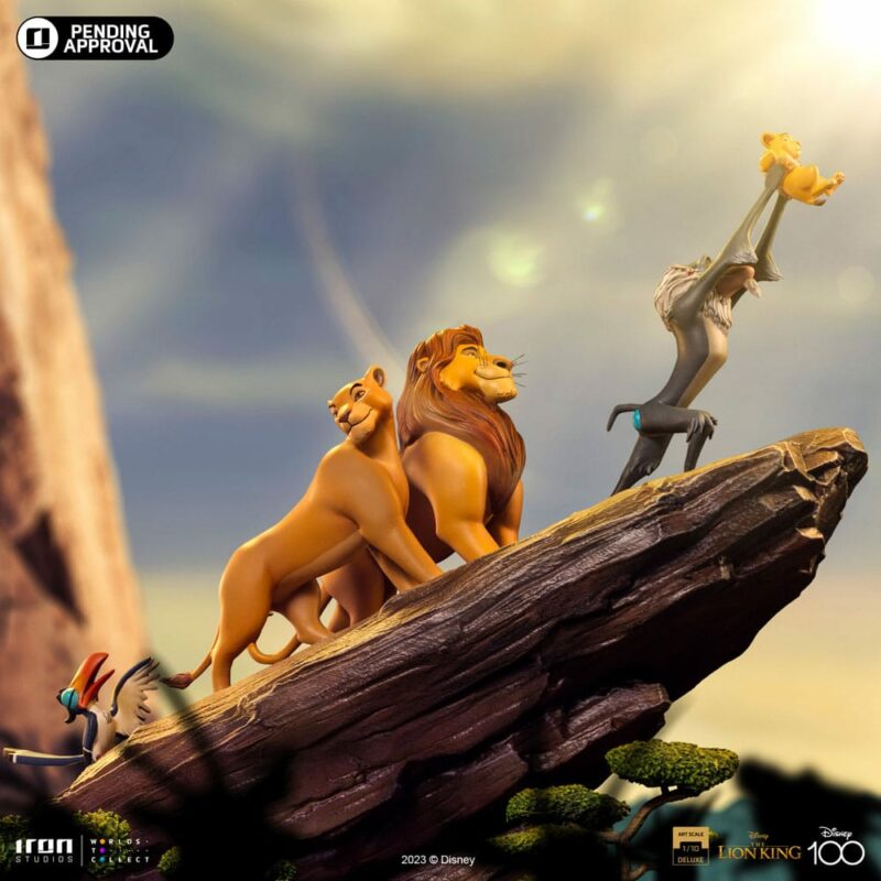 Disney Deluxe Art Scale Statue 1/10 The Lion King 34 cm - immagine 5