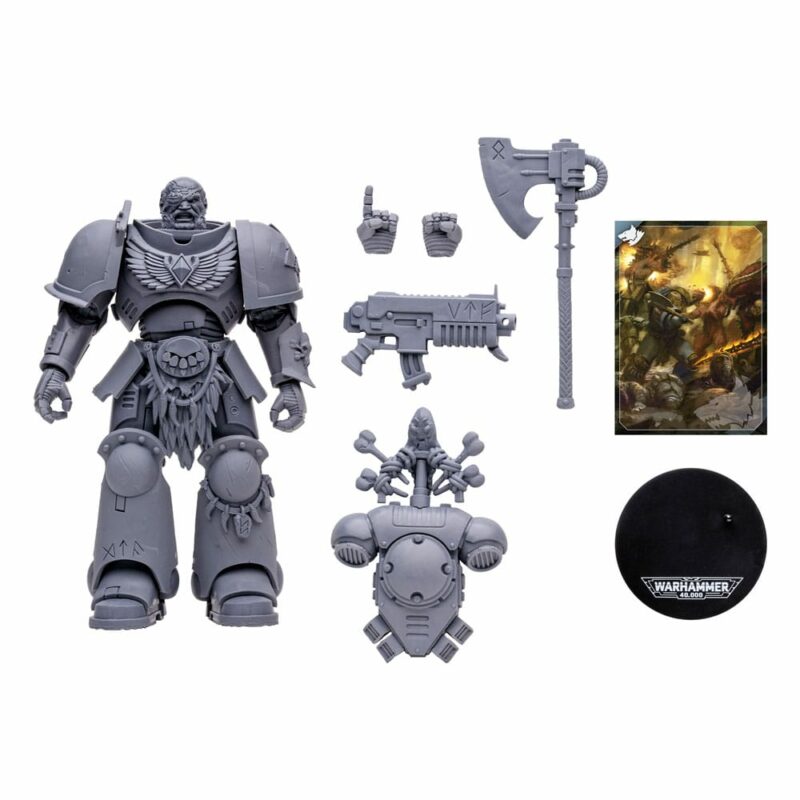 Warhammer 40k Action Figure Space Wolves Wolf Guard (Artist Proof) 18 cm - immagine 2