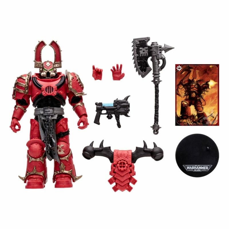 Warhammer 40k Action Figure Chaos Space Marines (World Eater) 18 cm - immagine 4