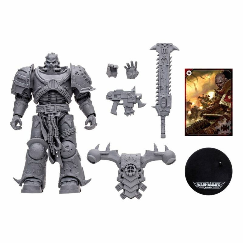 Warhammer 40k Action Figure Chaos Space Marines (World Eater) (Artist Proof) 18 cm - immagine 4