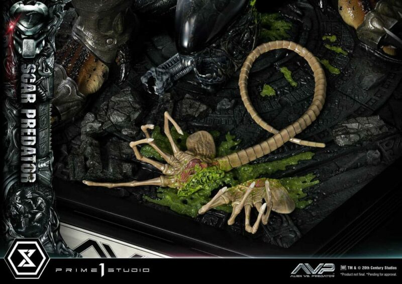 The Alien vs. Predator Museum Masterline Series Statue 1/3 Scar Predator 93 cm - immagine 4