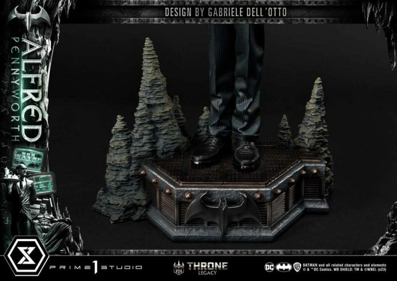 DC Comics Throne Legacy Series Statue Alfred Pennyworth (Batman Comics) 57 cm - immagine 6