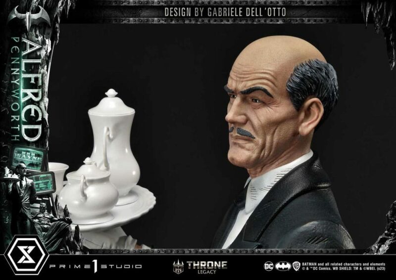 DC Comics Throne Legacy Series Statue Alfred Pennyworth (Batman Comics) 57 cm - immagine 7
