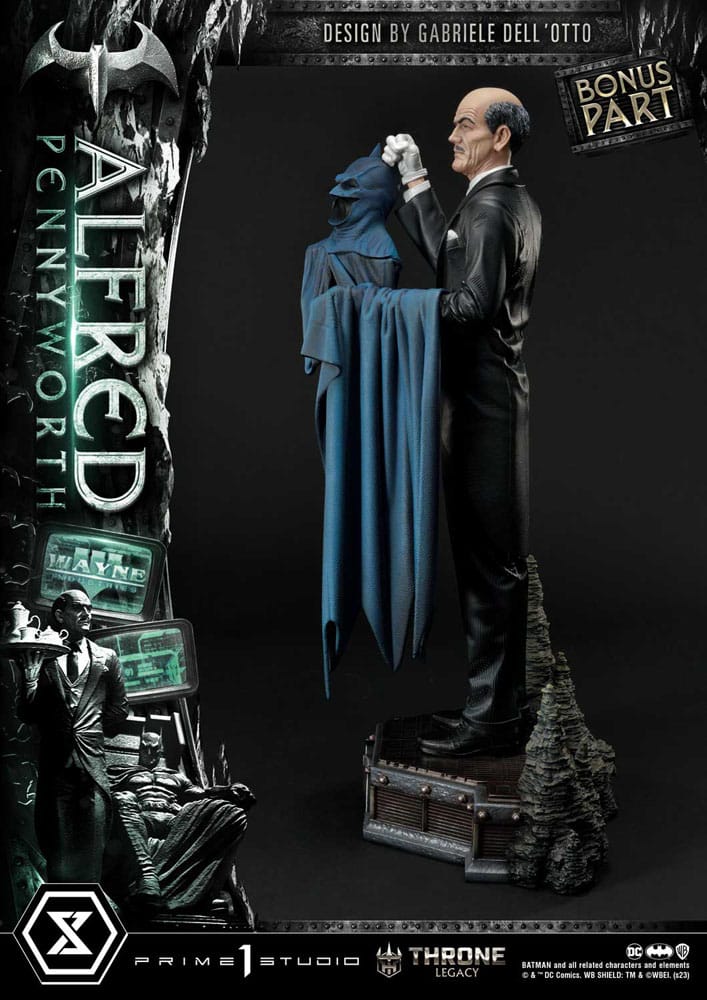 DC Comics Throne Legacy Series Statue Alfred Pennyworth (Batman Comics) Bonus Version 57 cm - immagine 2
