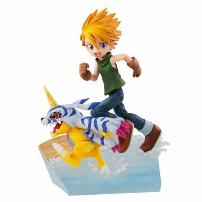 Digimon Adv Ishida/Gabumon 2022 Gem Statue
