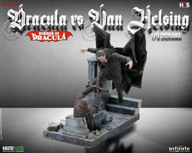 Horror of Dracula - Dracula vs Van Helsing 1/6 Diorama - immagine 2