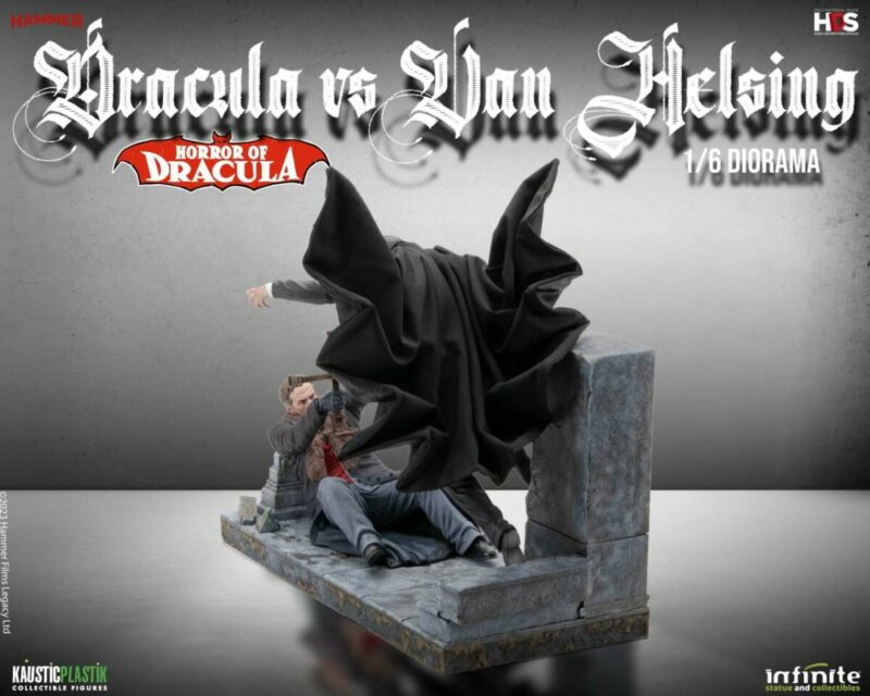 Horror of Dracula - Dracula vs Van Helsing 1/6 Diorama - immagine 4