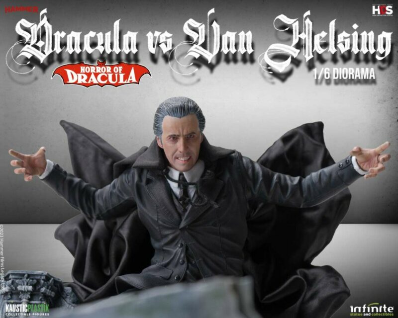Horror of Dracula - Dracula vs Van Helsing 1/6 Diorama - immagine 5