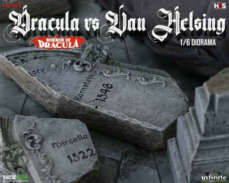 Horror of Dracula - Dracula vs Van Helsing 1/6 Diorama - immagine 7