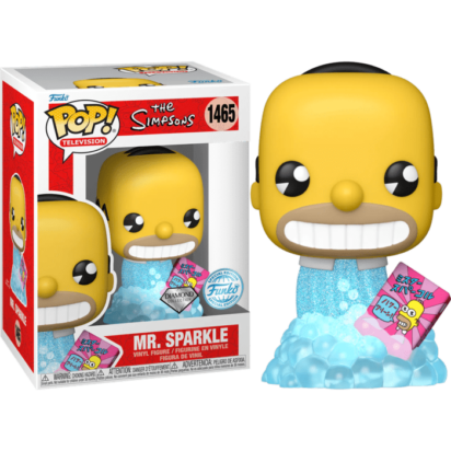 The Simpsons POP! Animation Vinyl Figure Mr. Sparkle Diamond Glitter Limited 9 cm