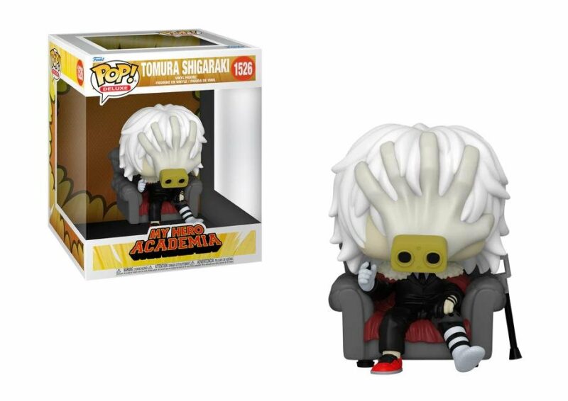 My Hero Academia POP! Animation Deluxe Vinyl Figure Tomura Shigaraki in Chair 9 cm