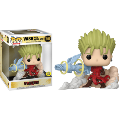 Trigun POP! Animation Vinyl Figure Vash With Angel Arm Glow in the Dark Limited 9 cm