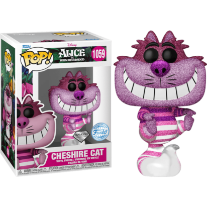 Alice in Wonderland POP! Vinyl Figure Cheshire Cat Diamond Glitter Limited 9 cm