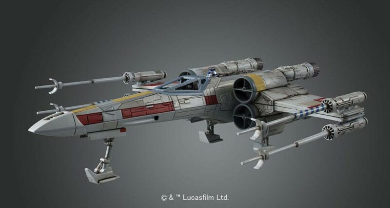 Star Wars Plastic Model Kit 1/72 X-Wing Starfighter - immagine 2