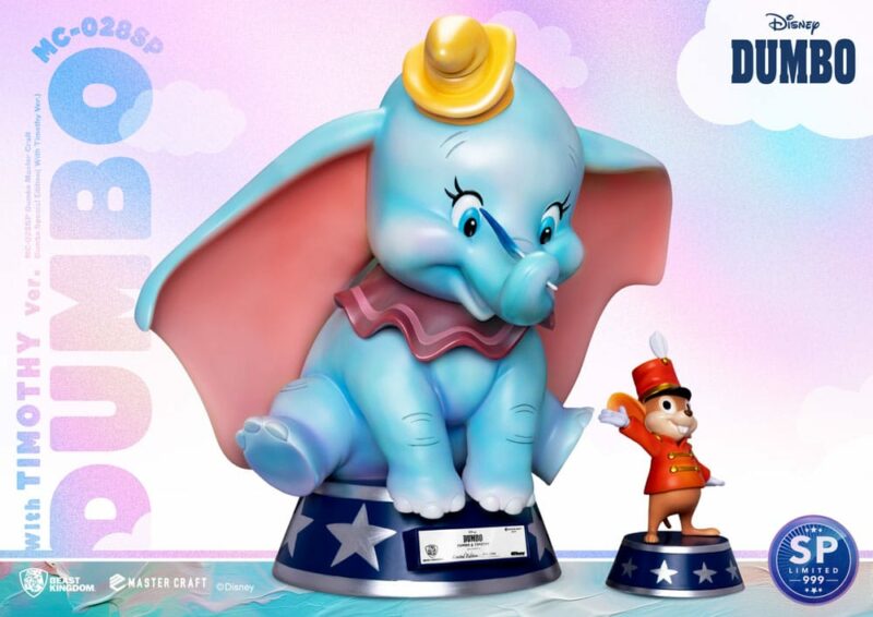 Dumbo Master Craft Statue Dumbo Special Edition (With Timothy Version) 32 cm - immagine 3