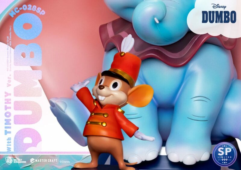 Dumbo Master Craft Statue Dumbo Special Edition (With Timothy Version) 32 cm - immagine 5