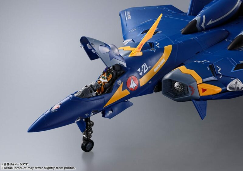 Macross Plus DX Chogokin Action Figure YF-21 (Guld Goa Bowman Use) 28 cm - immagine 6