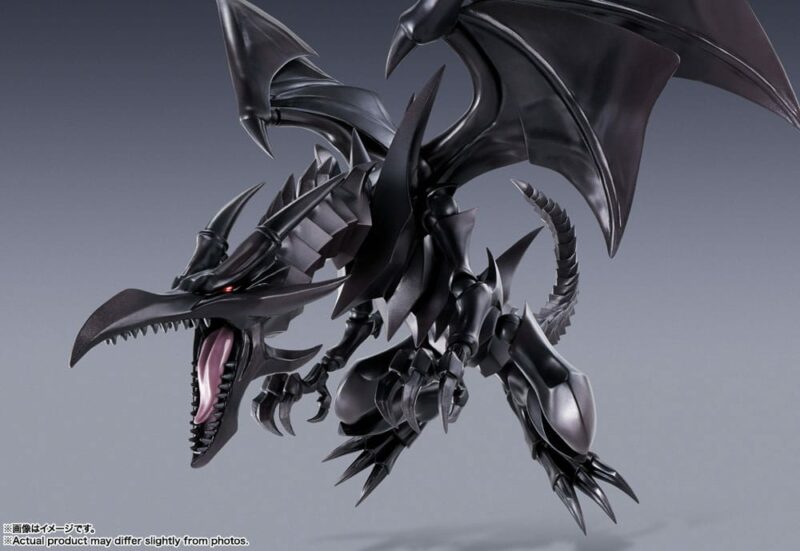 Yu-Gi-Oh! Duel Monsters S.H. Monster Arts Action Figure Red-Eyes-Black Dragon 22 cm - immagine 3
