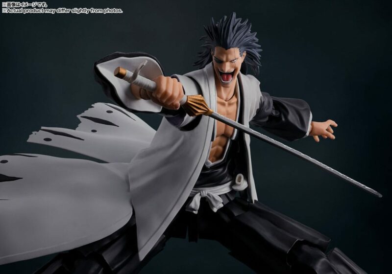 Bleach: Thousand-Year Blood War S.H. Figuarts Action Figure Kenpachi Zaraki 17 cm - immagine 3