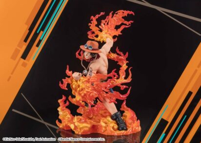 One Piece FiguartsZERO PVC Statue (Extra Battle) Portgas. D. Ace - One Piece Bounty Rush 5th Anniversary- 17 cm