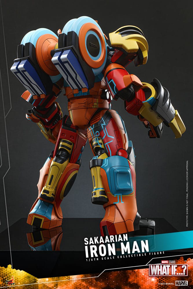 What If...? Action Figure 1/6 Sakaarian Iron Man 35 cm - immagine 2