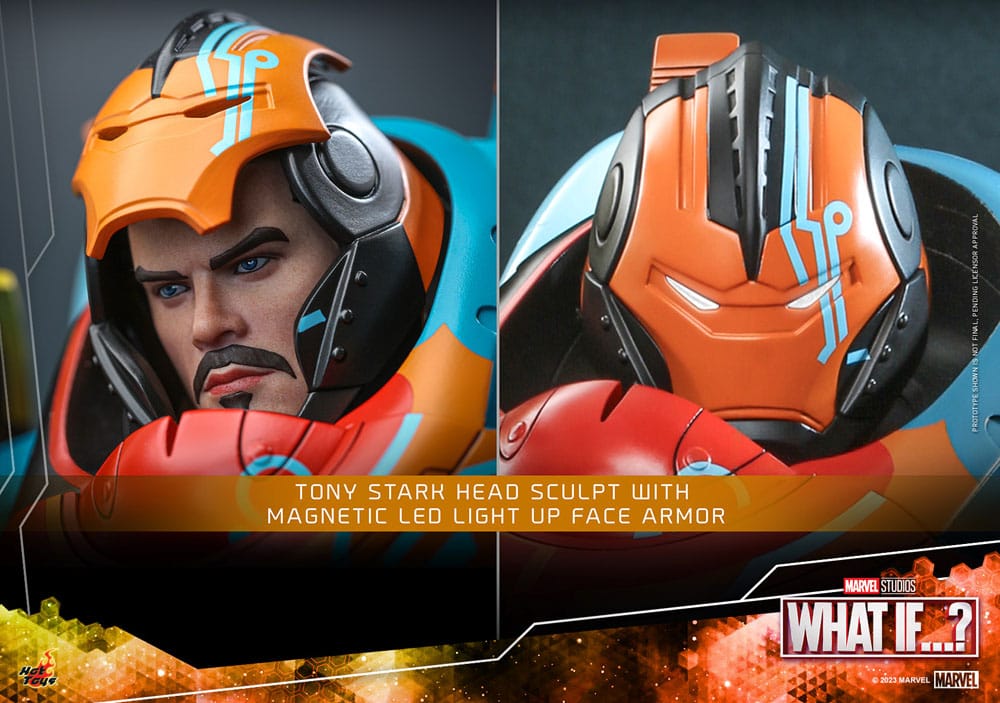 What If...? Action Figure 1/6 Sakaarian Iron Man 35 cm - immagine 6