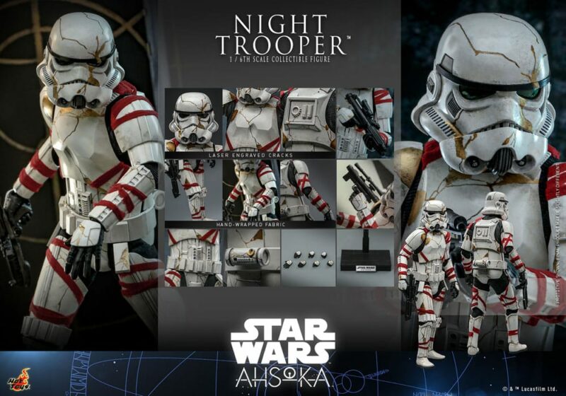 Star Wars: Ahsoka Action Figure 1/6 Night Trooper 31 cm - immagine 6
